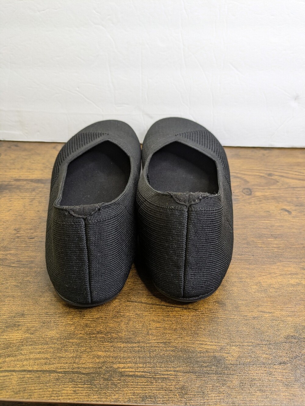 Xero Shoes Phoenix Knit Ballet Flats 9 Black Slip On Lightweight Casual Minimali - Picture 4 of 10